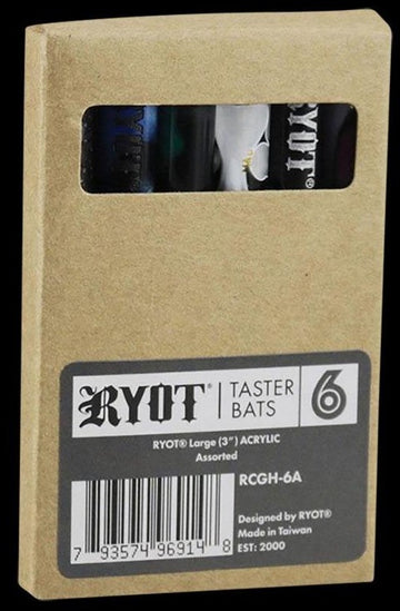 RYOT Acrylic Tasters - 6 Pack