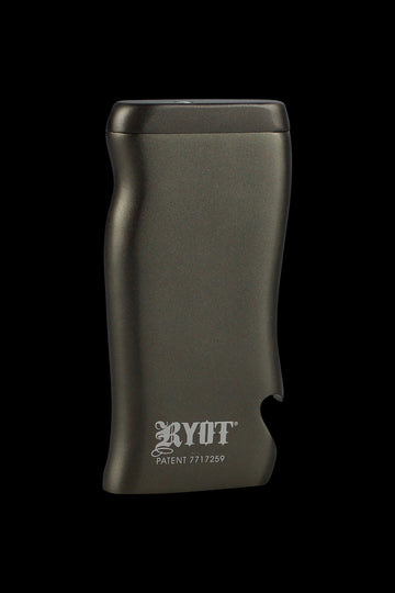 RYOT Large Aluminum Taster Box With a Bottle Opener in Gunmetal