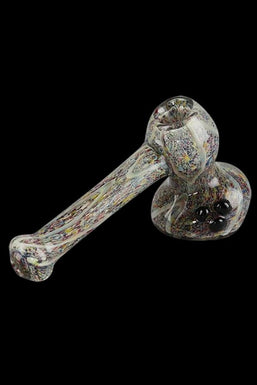 Rainbow Speckled Hammer Bubbler