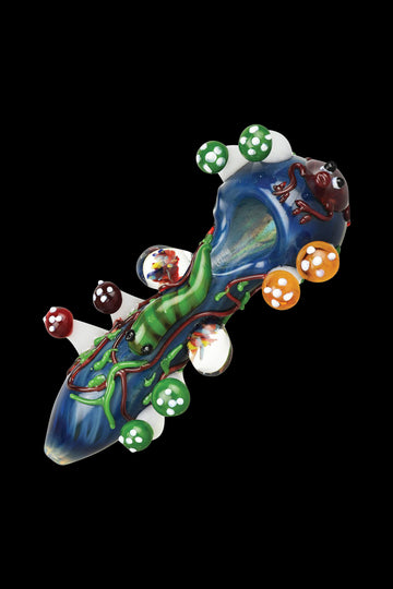 The "Rainforest" Ecology Glass Spoon Pipe
