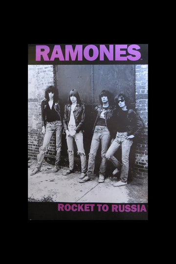 Ramones Rocket to Russia Poster