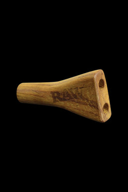 Raw Double Barrel Wooden Cig Holder