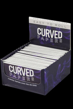 24pc Display Regular Curved Rolling Papers