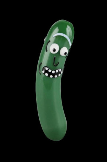 Green Rick Hand Pipe - Richard The Pickle