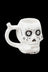 White - Roast & Toast "Sugar Skull" Ceramic Pipe Mug