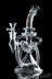 Featured View - Charcoal Variant - Sesh Supply "Pegasus" Crescent Recycler with Propellor Perc