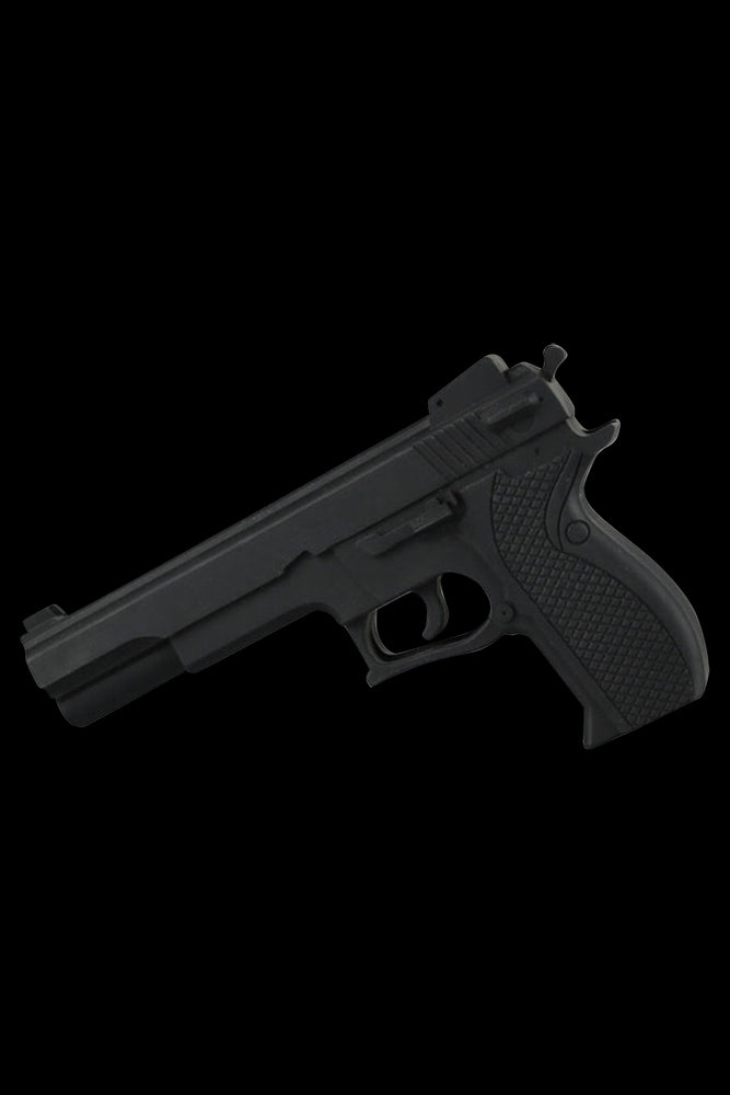 Silicone Gun Pistol 3D model rigged