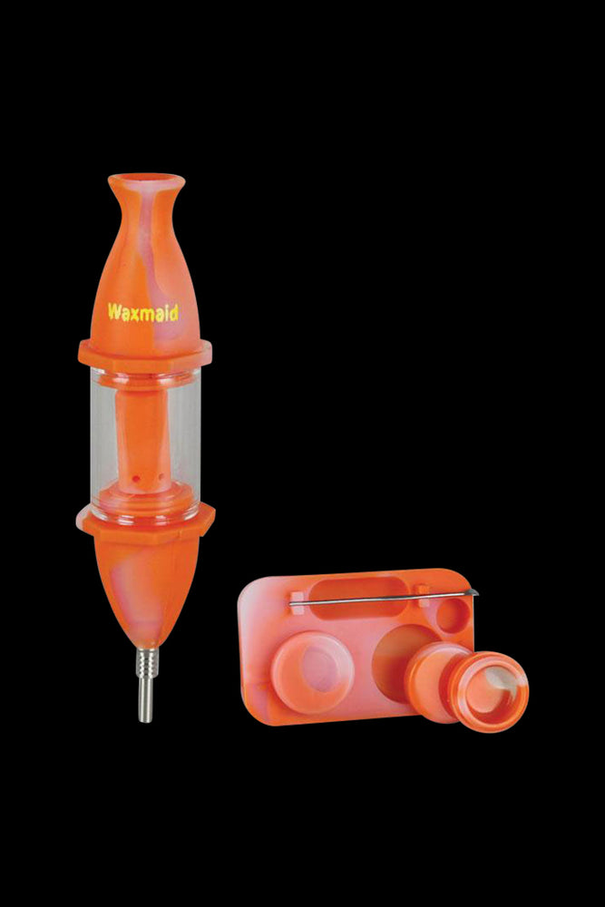 Waxmaid  Capsule Silicone Glass Nectar Collector