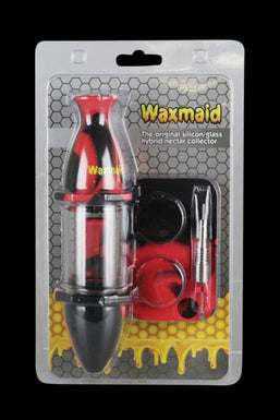 Waxmaid 5.9″ Shower Head Mini Glass Dab Rig Kit – Flower Power Packages