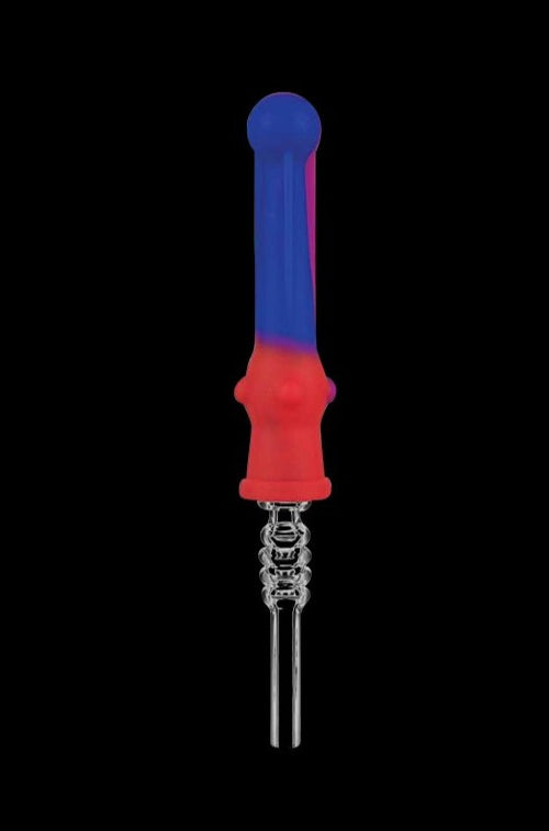 Smoke Cartel Quartz Vapor Straw - Silicone Dab Tool