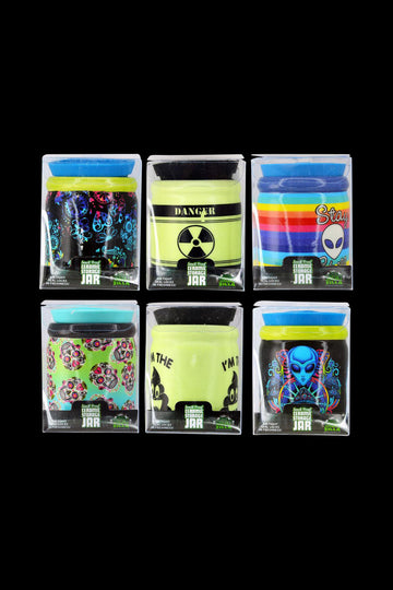 Smokezilla SmellProof Ceramic Storage Jars - 6 Pack