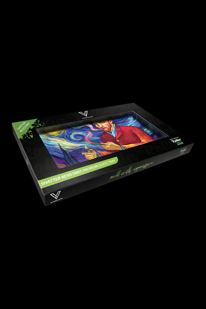 V Syndicate Glass Rolling Tray