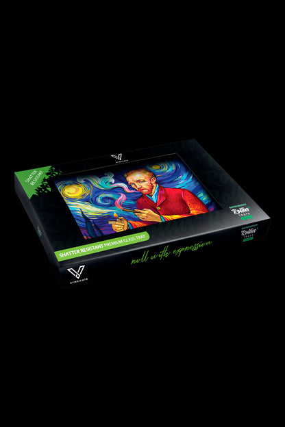V Syndicate Glass Rolling Tray