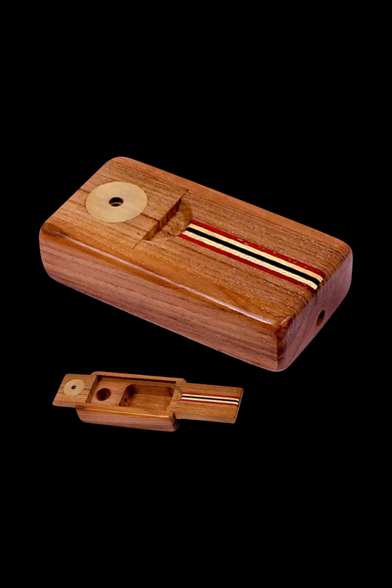tobacco stash ACID Collectors Tin Hot Sale Handmade Wooden Smell