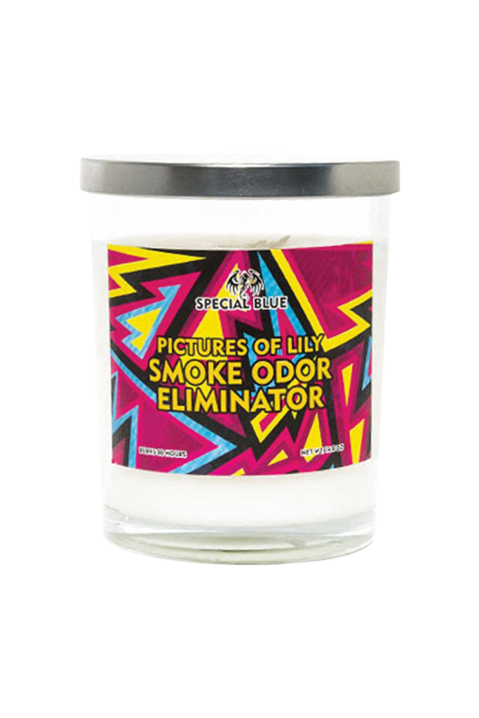 Special Blue Odor Eliminator Candle