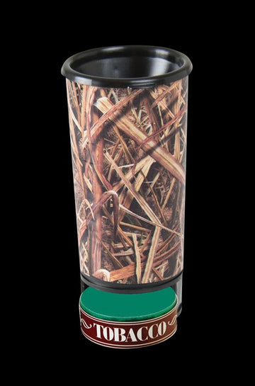Spit Bud Mossy Oak Spittoon with Can Cutter