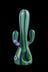 Standing Cactus Glass Hand Pipe