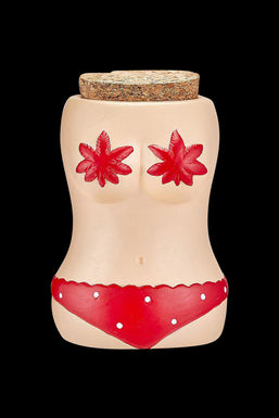 Roast & Toast Stoner Bikini Body Stash Jar