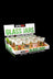 Striko 420 Glass Jar - 12 Pack