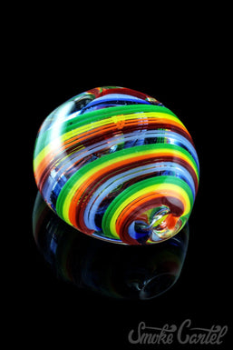 Smoke Cartel "Stoned Spectrum" Rainbow Cane Toke Stone