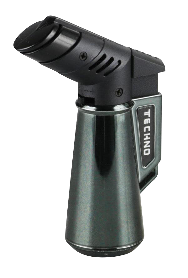 Techno Butane Torch Metallic Lighter Bulk 16 Pack