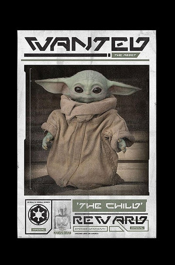 The Mandalorian Wanted Poster - The Child
