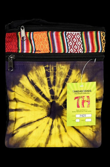 Tie-Dye Sunburst Shoulder Bag