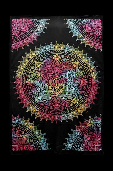Tribal Mandala Cotton Tapestry