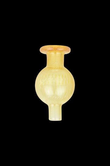 Yellow - Trippy Zanfirico Ball Glass Carb Cap