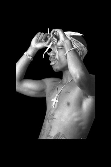 Tupac Shakur - Smoke Poster