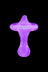 Purple - UV Reactive Nipple Banger Carb Cap