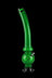 Acrylic Curved Neck and Bubble Base Water Pipe - Acrylic Curved Neck and Bubble Base Water Pipe