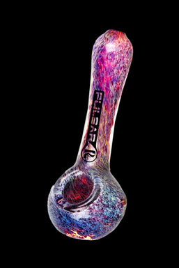 Pulsar Melting Color Fritted Glass Spoon Pipe