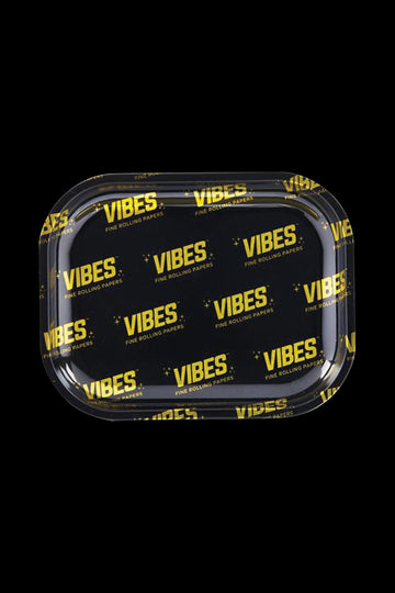 Small - VIBES Allover Logo Metal Rolling Tray
