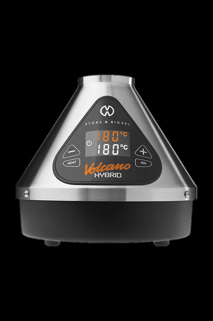 Storz & Bickel Volcano Hybrid vaporizer with digital temperature display.