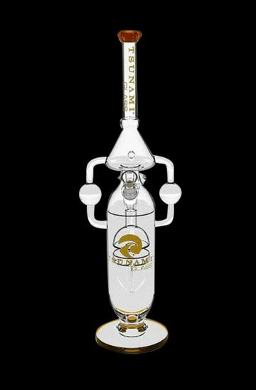 Tsunami 18" Jelly Tooth Triple Recycler Water Pipe
