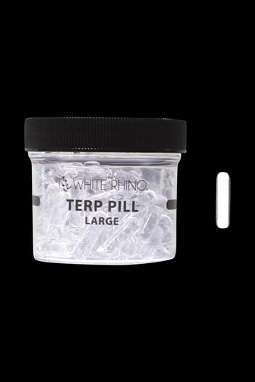 Large (18.8mm) - White Rhino Terp Pills - 100 Pack