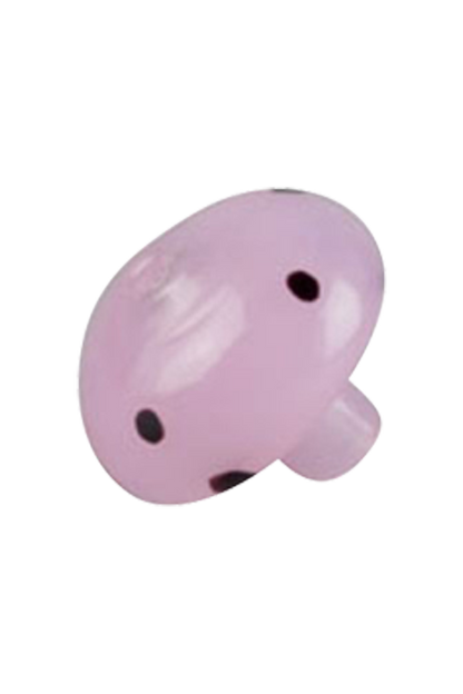 A close-up view of the Worked Mushroom Carb Cap, showing its smooth, rounded shape against a neutral background.