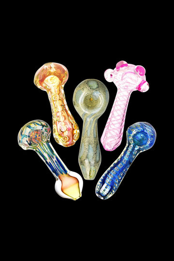 Worked Style Spoon Pipe - 20 Pack