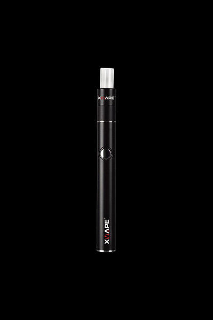 A studio shot of the XVAPE Cricket+ Concentrate Vaporizer, showcasing its sleek, pen-like design against a black backdrop.