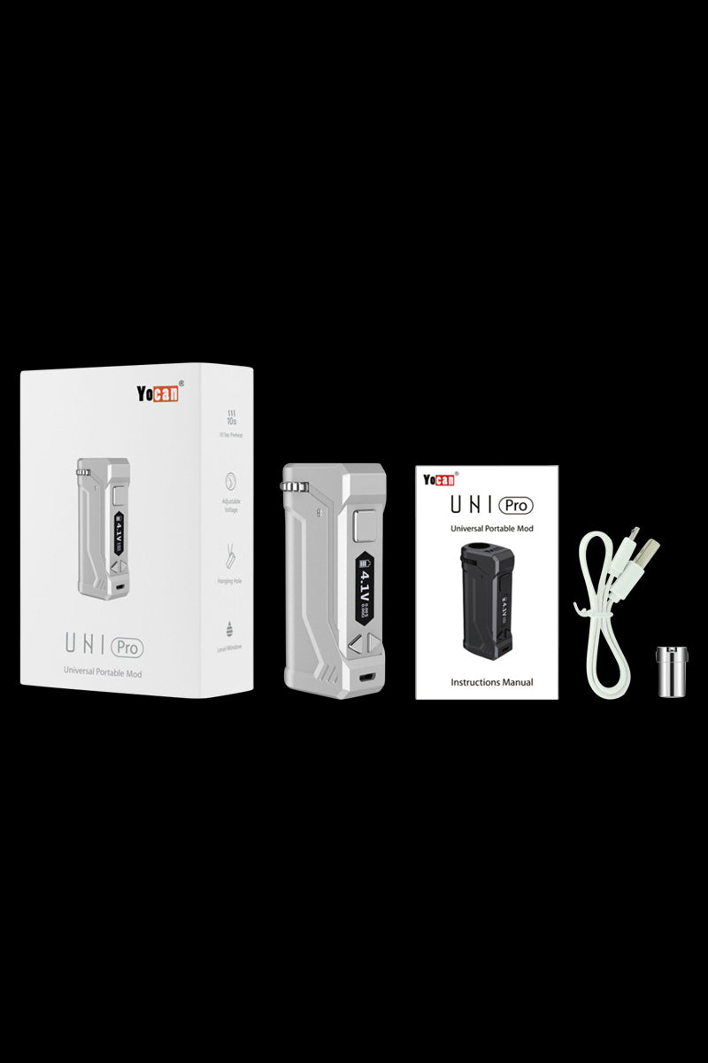 Shop Yocan UNI Pro Universal Portable Box Mod Battery - White Online