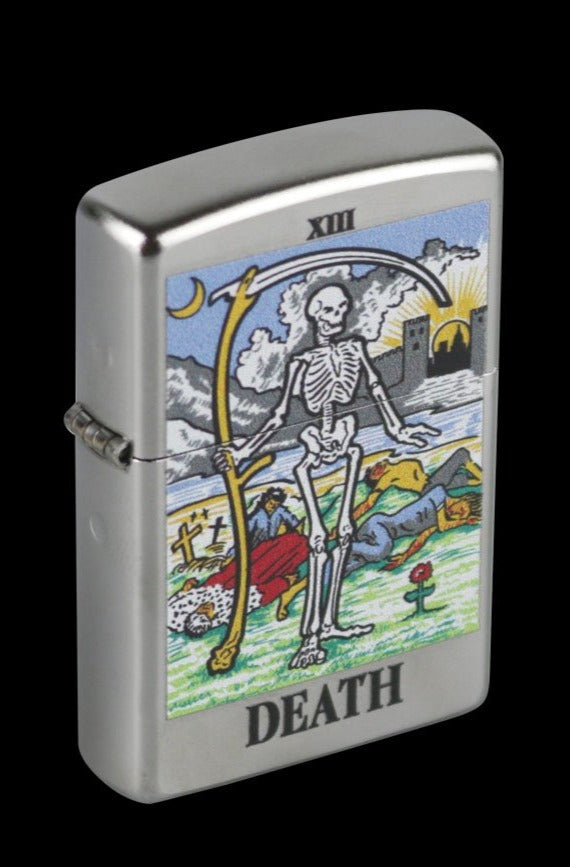 Zippo Lighter Tarot Death Card