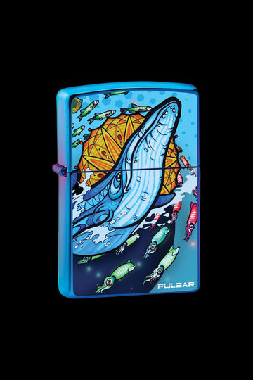 Pulsar "Psychedelic Whale" Zippo Lighter