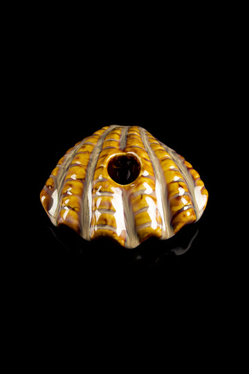 Art of Smoke Clamshell Pipe - Handcrafted Ceramic Pipe