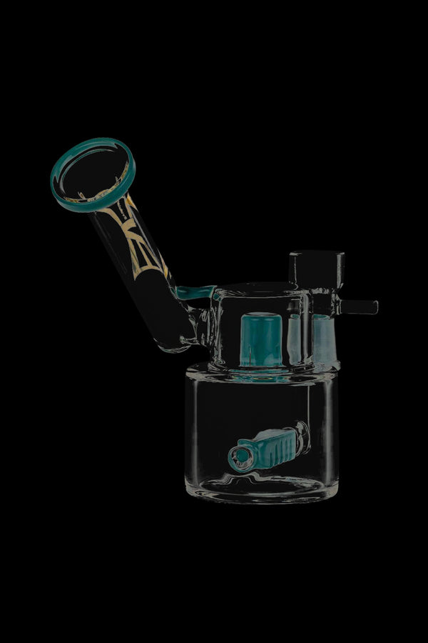 Evolution Morning Glory Sidecar Dab Rig - Clear/Black