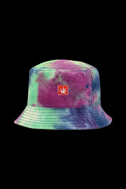 StonerDays Purp N Greens Tie Dye Bucket Hat