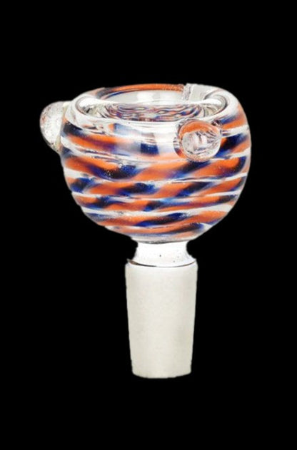 Smoke Cartel Glass on Glass  Male Slide Bowl