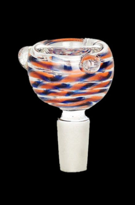 Smoke Cartel Glass on Glass  Male Slide Bowl