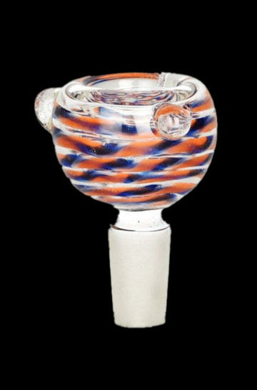Glass on Glass  Male Slide Bowl - Glass on Glass  Male Slide Bowl