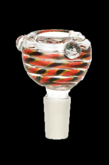 Smoke Cartel Glass on Glass  Male Slide Bowl